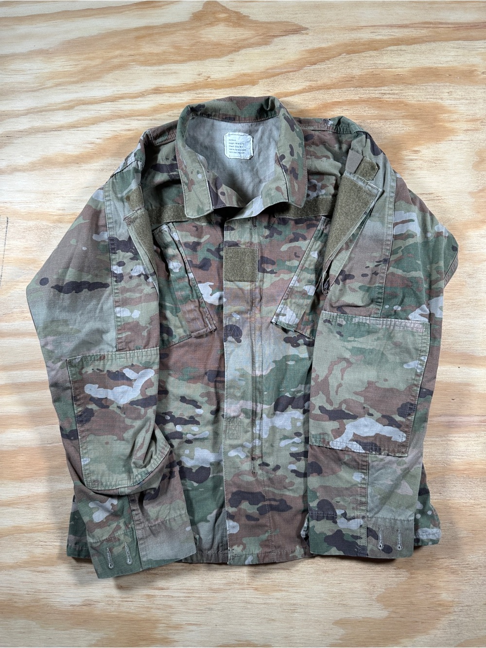 Camouflage Tactical Field Jacket - Multicolor